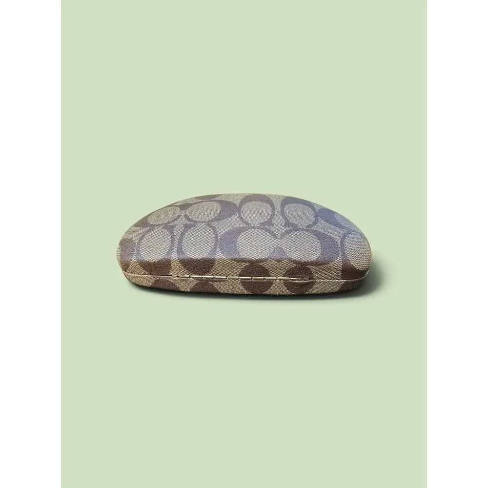 Coach Hardshell Eyeglass Case Signature C Monogram